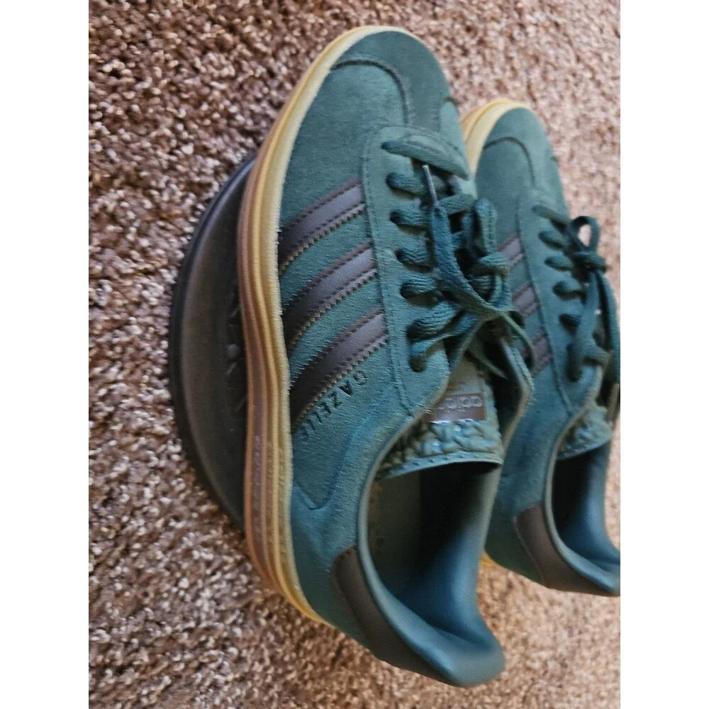 Adidas Gazelle Bold Women's Size 6  Shoes Green Training Sneakers